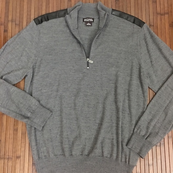 michael kors sweaters mens grey